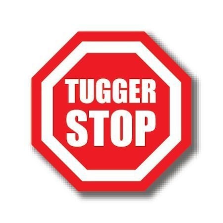 Ergomat 32in OCTAGON SIGNS - Tugger Stop DSV-SIGN 1024 #0978 -UEN